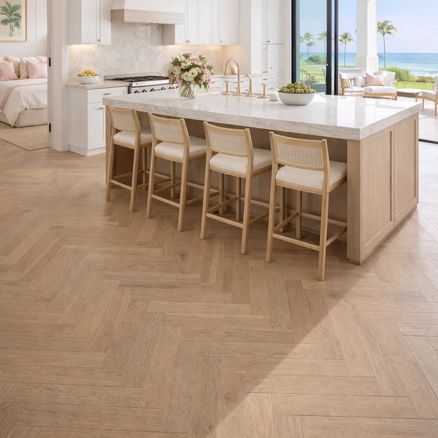 Parquet & Patterns interior detail